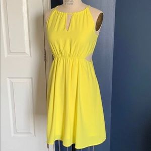 C. Luce Dress With Cut Outs